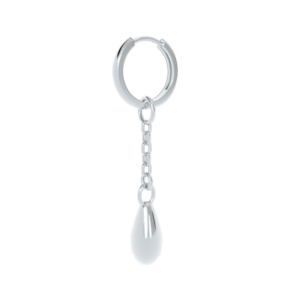 Product Image and Link for Liquid Silver Drop Earrings