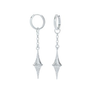 Product Image and Link for Pixels Sterling Silver Earrings