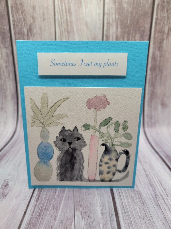 Product Image and Link for Sometimes I Wet My Plants-Cat(medium)