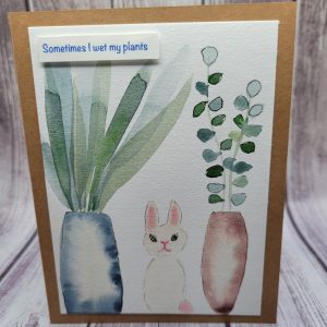 Product Image and Link for Sometimes I Wet My Plants-Bunny(large)