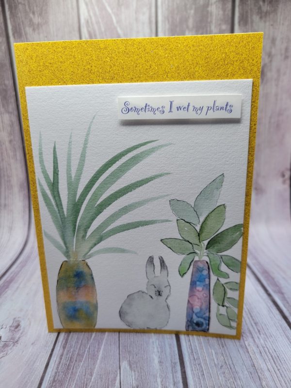 Product Image and Link for Sometimes I Wet My Plants-Bunny(large)