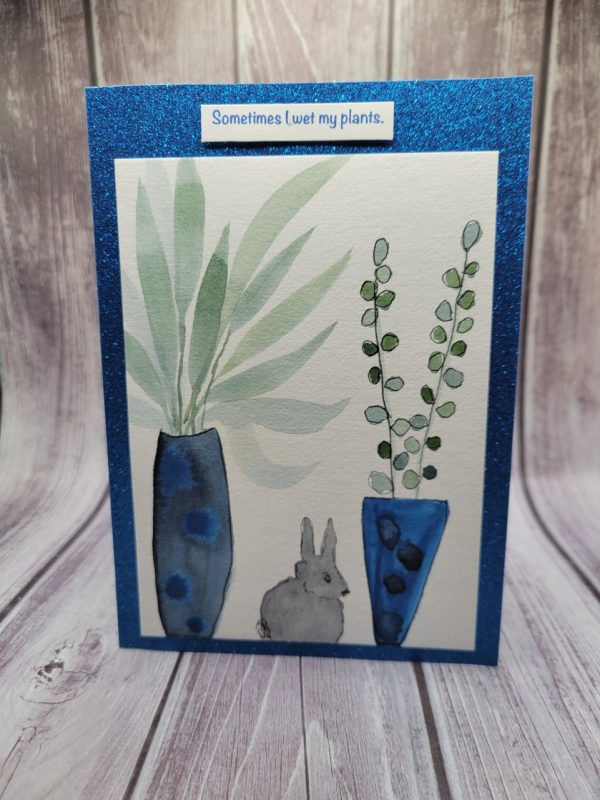 Product Image and Link for Sometimes I Wet My Plants-Bunny(large)