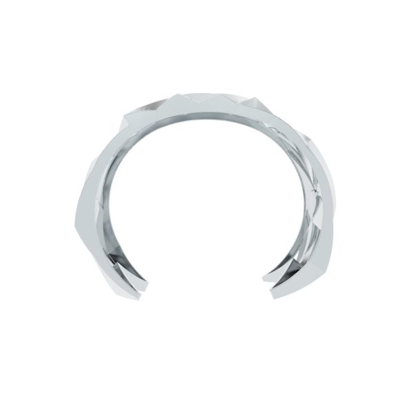 Product Image and Link for Geometric Silver Cuff Bracelet