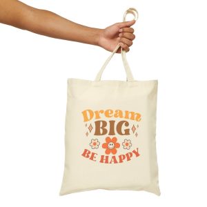 Product Image and Link for Dream big be happy Tote bag