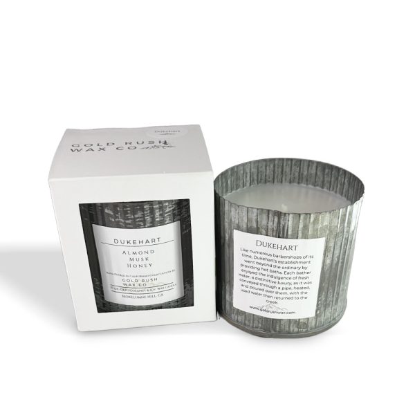 Product Image and Link for Dukehart Collection: Almond, Tonka Bean, Vanilla Bean – Coconut Soy Candle