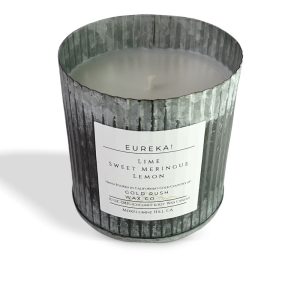 Product Image and Link for Eureka! Collection: Lime, Bubbly, Sweet Meringue – Coconut Soy Candle