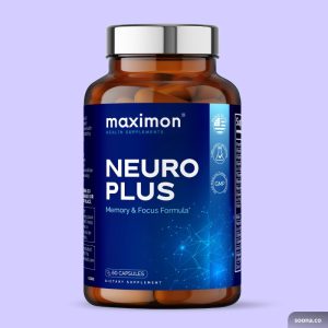 Product Image and Link for Maximon Health Supplements – Neuro Plus Memory and Focus – 60 capsules