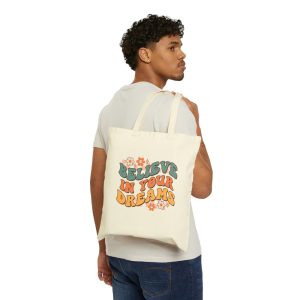 Product Image and Link for Believe in your dreams tote bag