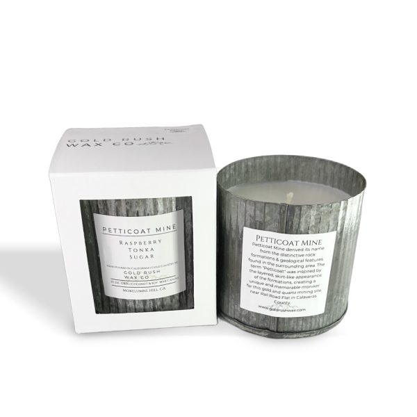 Product Image and Link for Petticoat Mine Collection: Raspberry, Freesia, Vanilla – Coconut Soy Candle