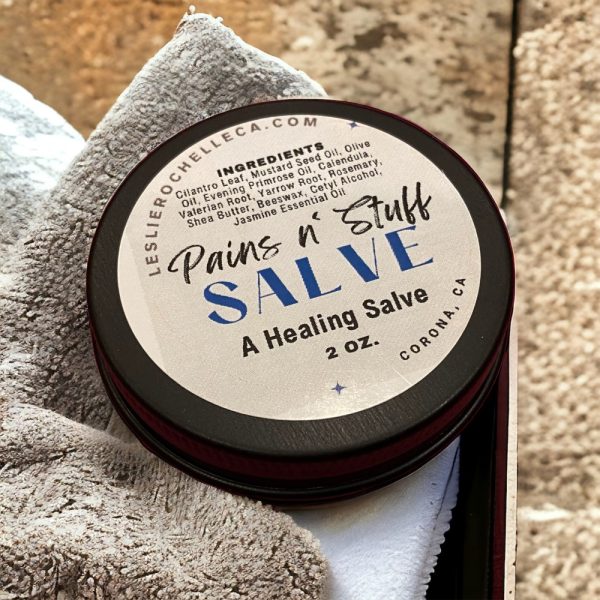 Product Image and Link for Pains n’ Stuff Salve