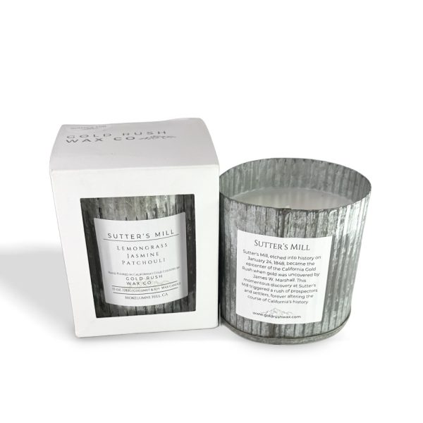 Product Image and Link for Sutter’s Mill Collection: Lemon, Sugar, Patchouli – Choose Your Favorite, Coconut Soy Candle