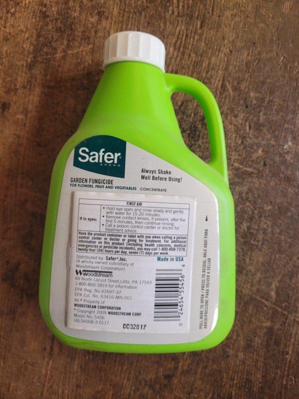 Product Image and Link for Safer Garden Fungicide concentrate 16 oz