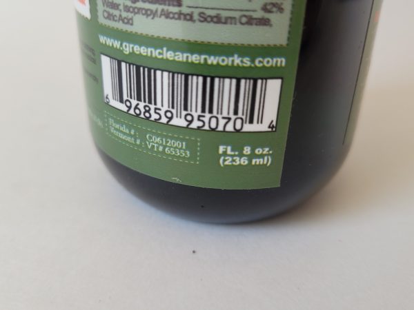 Product Image and Link for Green Cleaner 8 oz