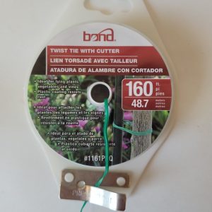 Product Image and Link for Bond Twist Tie plastic w/ Cutter 160 ft