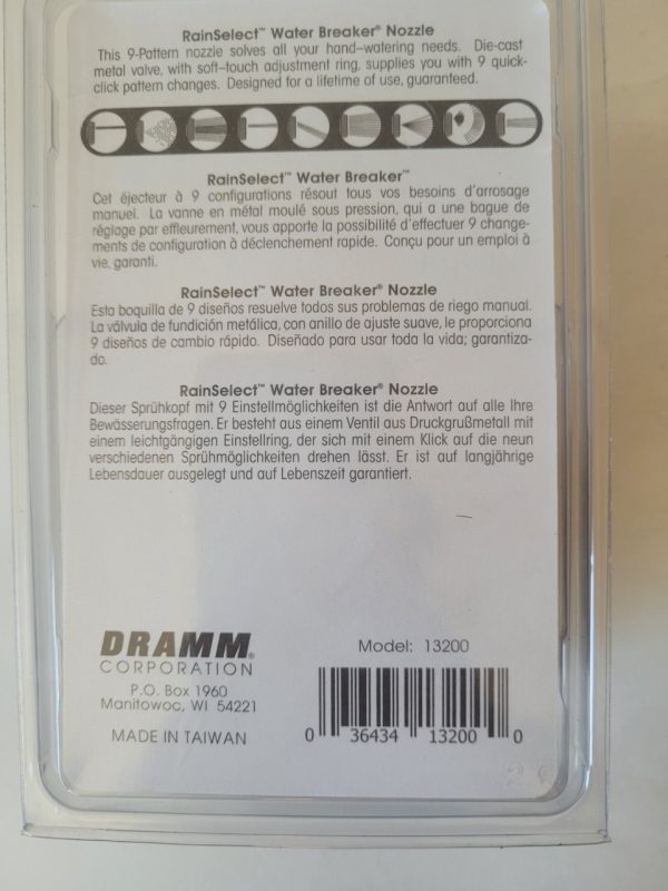 Product Image and Link for Dramm RainSelect Nozzle