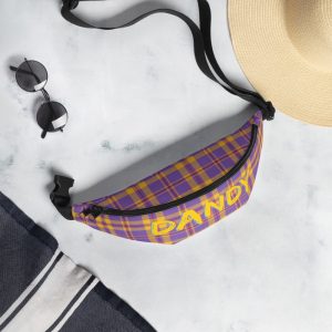 Product Image and Link for Purple Plaid Fanny Pack