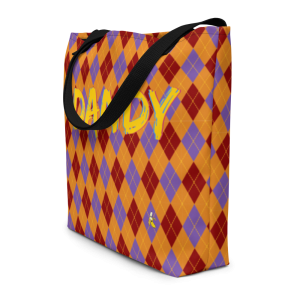 Product Image and Link for Argyle Large Tote Bag