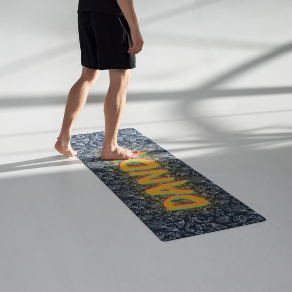 Product Image and Link for Blue Koi Yoga mat