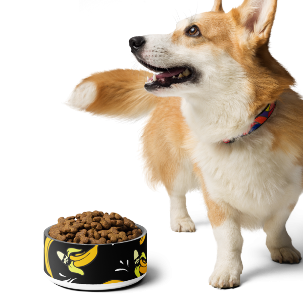 Product Image and Link for Bananas Pet bowl
