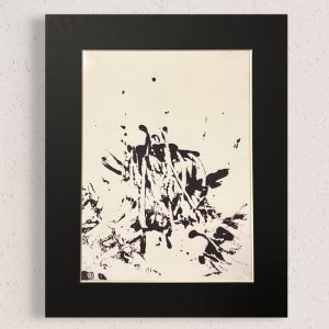Product Image and Link for Chaos Creates Magic 02 – Abstract Painting Matboard Print – Iznt it Art