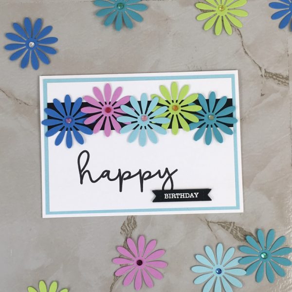 Product Image and Link for Daisy Happy Birthday Greeting Card