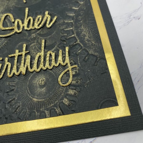 Product Image and Link for Gear Up for Sobriety Birthday Card