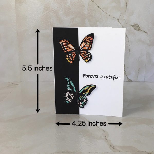 Product Image and Link for Butterfly Gratitude Greeting Card