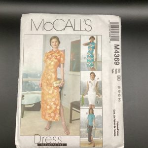 Product Image and Link for McCall’s Dress Pattern M4369 Sizes 8-10-12-14