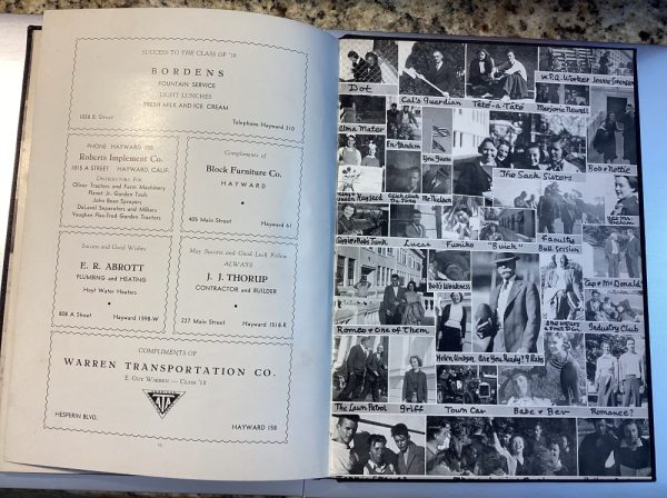 Product Image and Link for Hayward High School 1937-38 Yearbook Hayward CA