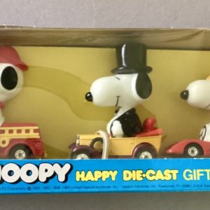 Product Image and Link for Snoopy Die Cast 3 Car Gift Set