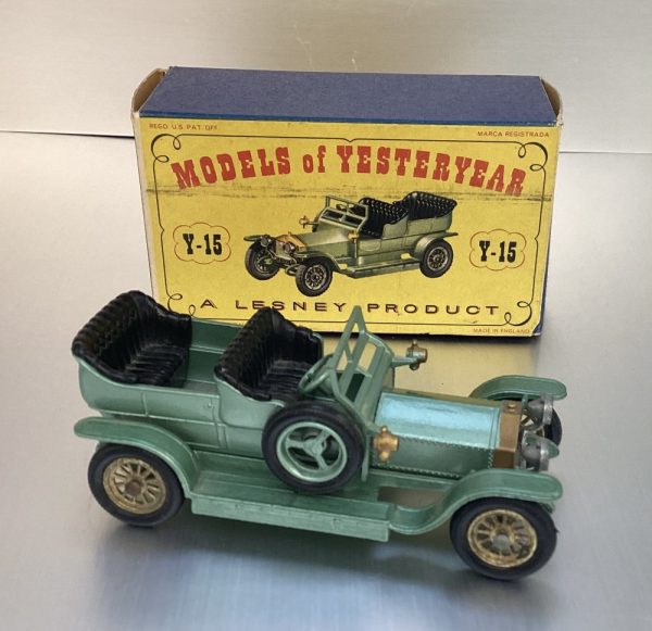 Product Image and Link for Rolls Royce 1906 Silver Ghost Die Cast Lesney Product Y-15