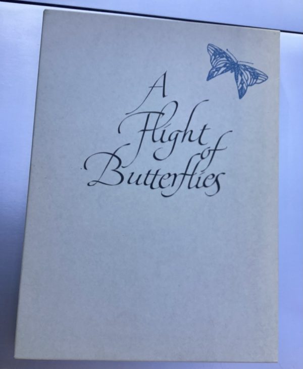 Product Image and Link for A Flight of Butterflies Accordian Book Illustrated by Kanzaka Sekka