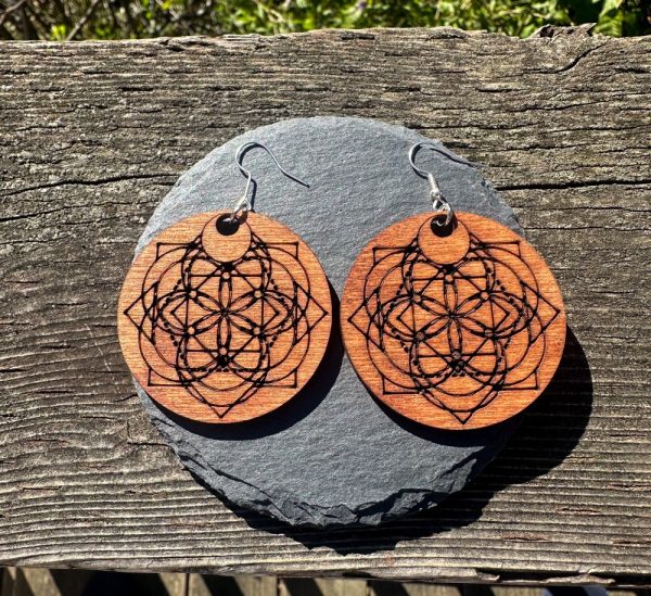 Product Image and Link for Sacred Symmetry Earrings: Natural Harmony