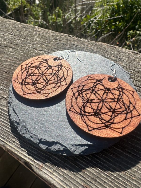 Product Image and Link for Sacred Symmetry Earrings: Natural Harmony