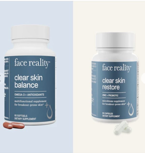 Product Image and Link for Clear Skin Supplement Duo