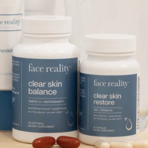 Product Image and Link for Clear Skin Supplement Duo