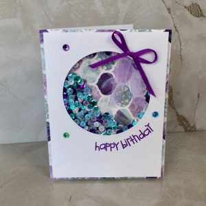 Product Image and Link for Happy Birthday Shaker Card