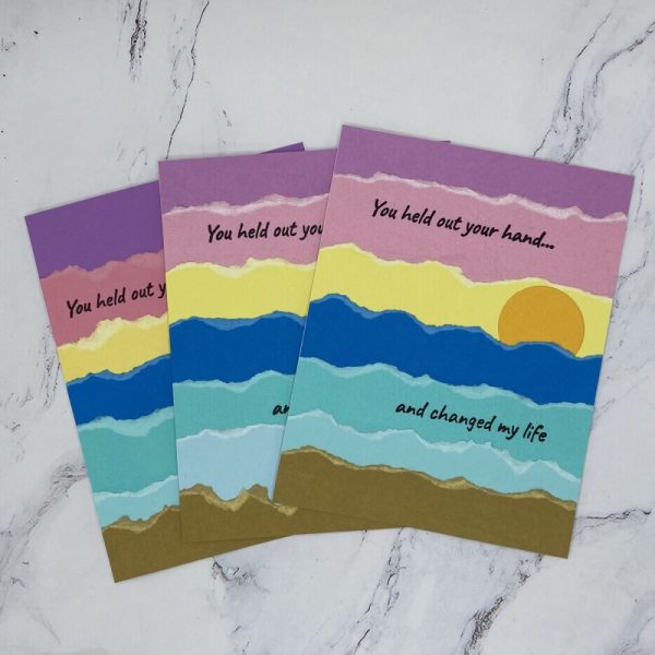 Product Image and Link for Thank You – You Changed My Life Card