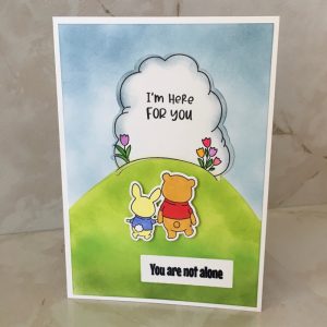 Product Image and Link for You Are Not Alone Greeting Card