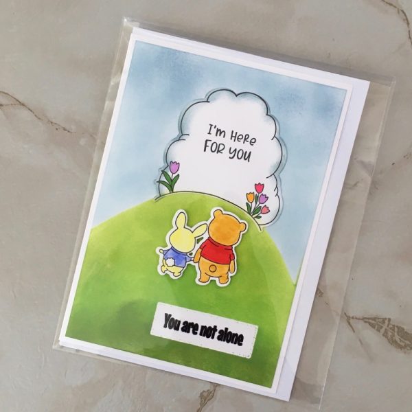 Product Image and Link for You Are Not Alone Greeting Card