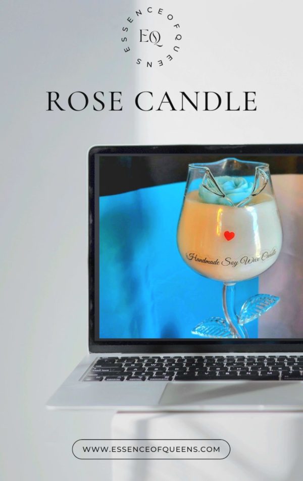 Product Image and Link for Rose Candle Vase Jamaica Me Crazy
