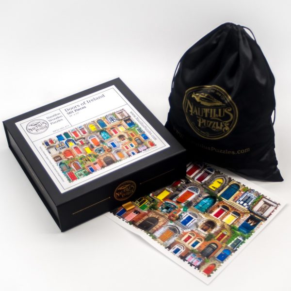 Product Image and Link for Doors Of Ireland (501 Piece Wooden Jigsaw Puzzle)