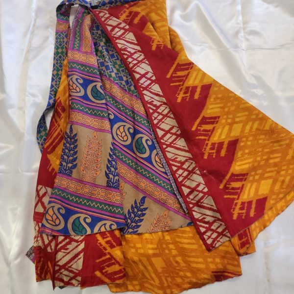 Product Image and Link for Long Sari wrap skirt