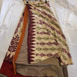 Product Image and Link for Long Sari wrap skirt