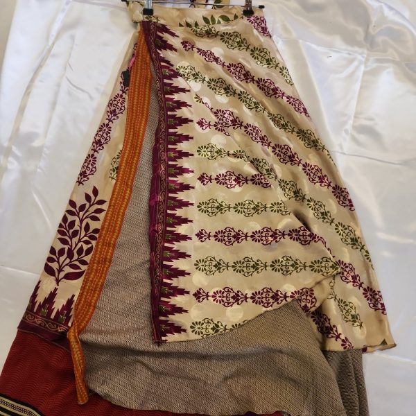 Product Image and Link for Long Sari wrap skirt
