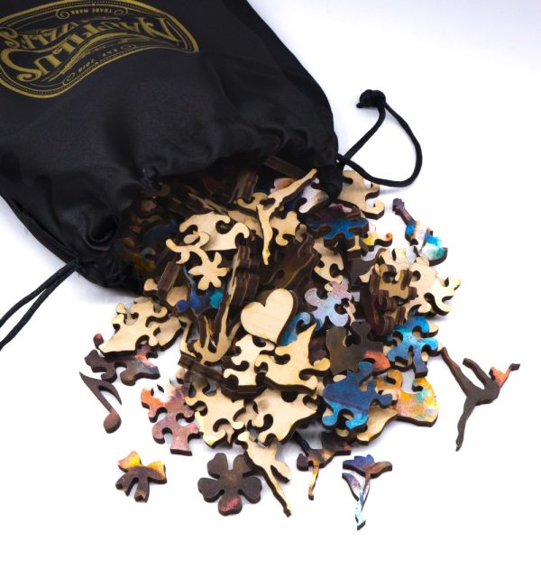 Product Image and Link for Blue Dancers By Edgar Degas (180 Piece Wooden Jigsaw Puzzle)