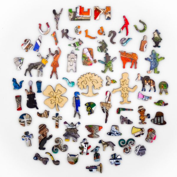 Product Image and Link for Doors Of Ireland (501 Piece Wooden Jigsaw Puzzle)