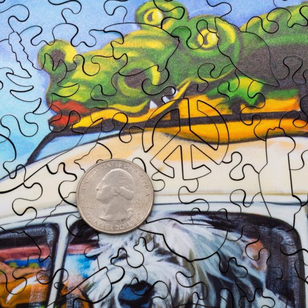 Product Image and Link for Dog Days Of Summer (250 Piece Wooden Jigsaw Puzzle)