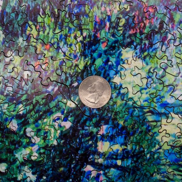 Product Image and Link for The Garden Of The Asylum At Saint-Remy By Vincent Van Gogh (549 Piece Wooden Jigsaw Puzzle)