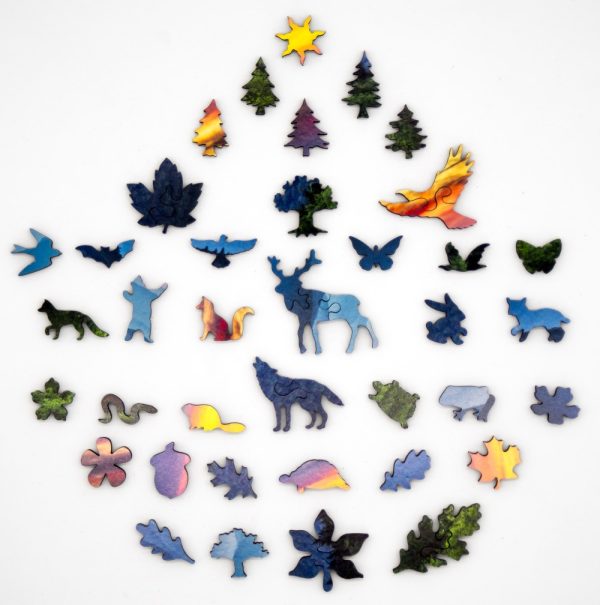 Product Image and Link for Blue Ridge Sunset – 200 Piece Wooden Jigsaw Puzzle
